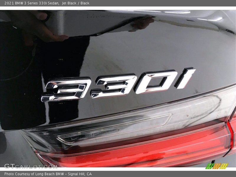 Jet Black / Black 2021 BMW 3 Series 330i Sedan
