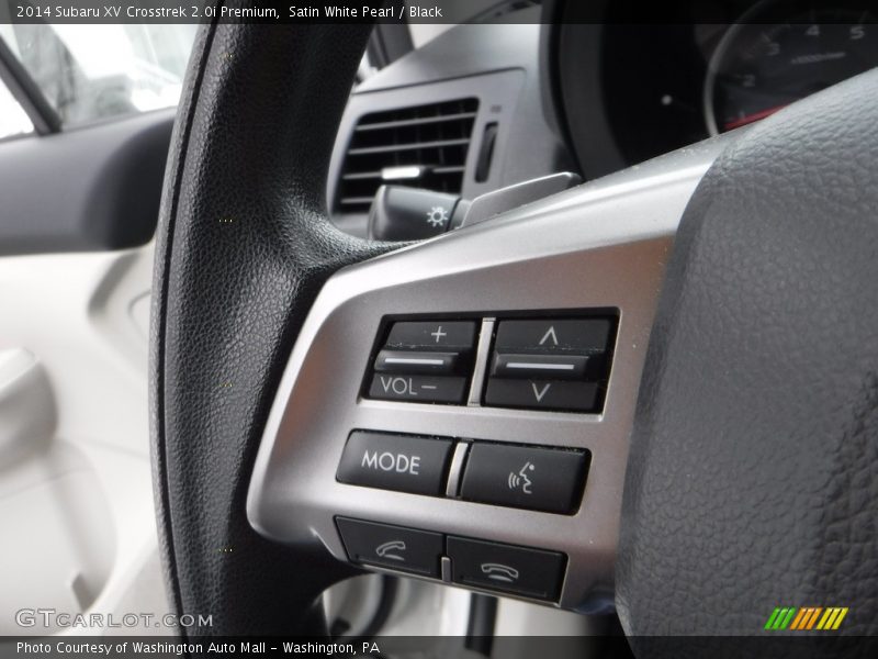 Satin White Pearl / Black 2014 Subaru XV Crosstrek 2.0i Premium