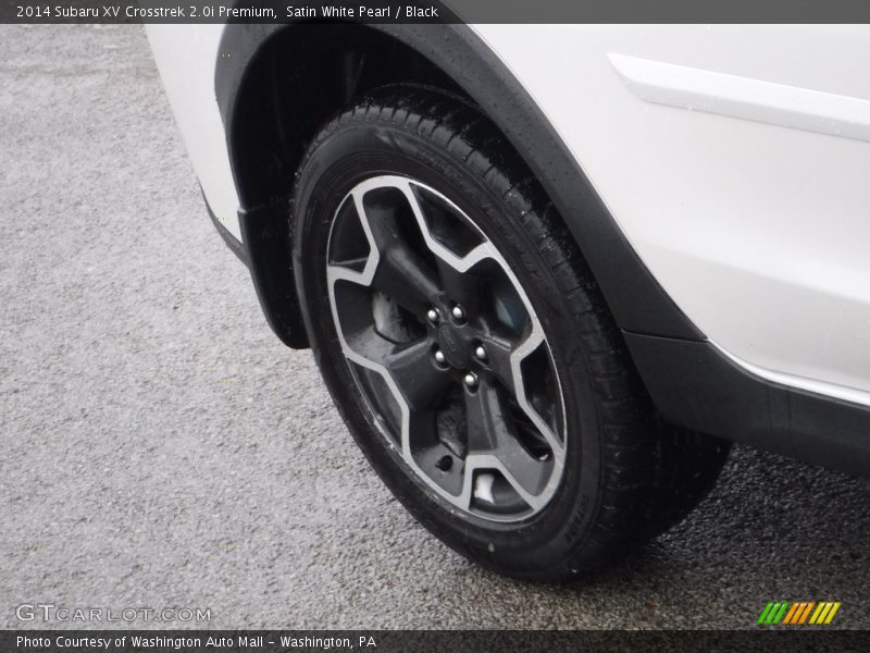 Satin White Pearl / Black 2014 Subaru XV Crosstrek 2.0i Premium