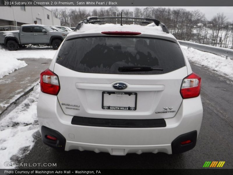 Satin White Pearl / Black 2014 Subaru XV Crosstrek 2.0i Premium