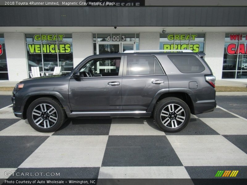 Magnetic Gray Metallic / Black 2018 Toyota 4Runner Limited