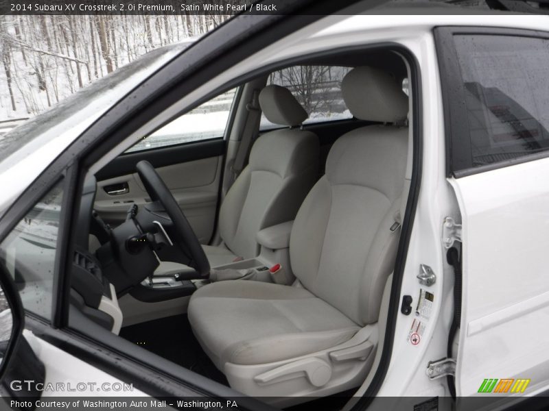 Satin White Pearl / Black 2014 Subaru XV Crosstrek 2.0i Premium