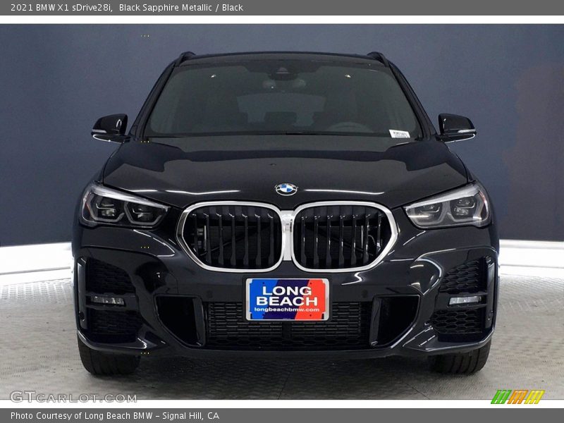 Black Sapphire Metallic / Black 2021 BMW X1 sDrive28i