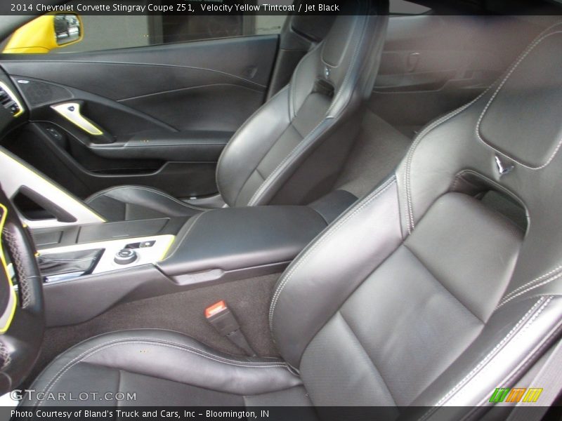 Velocity Yellow Tintcoat / Jet Black 2014 Chevrolet Corvette Stingray Coupe Z51