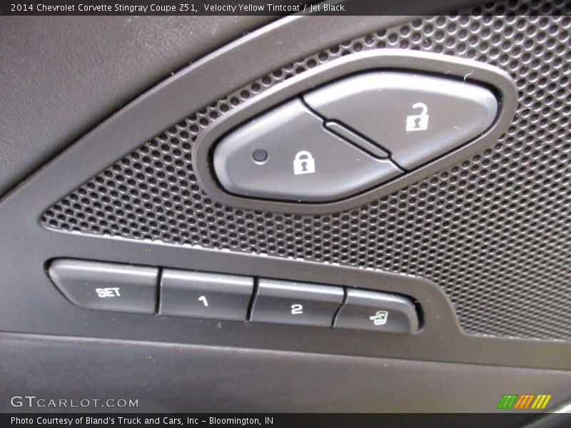 Velocity Yellow Tintcoat / Jet Black 2014 Chevrolet Corvette Stingray Coupe Z51