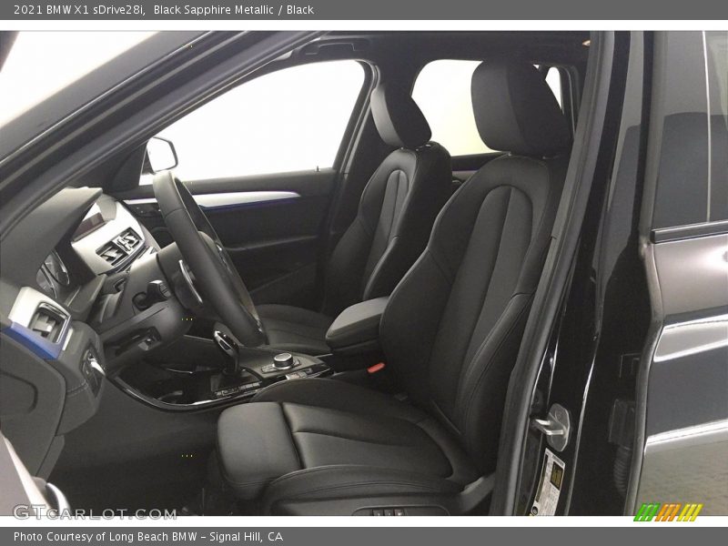 Black Sapphire Metallic / Black 2021 BMW X1 sDrive28i