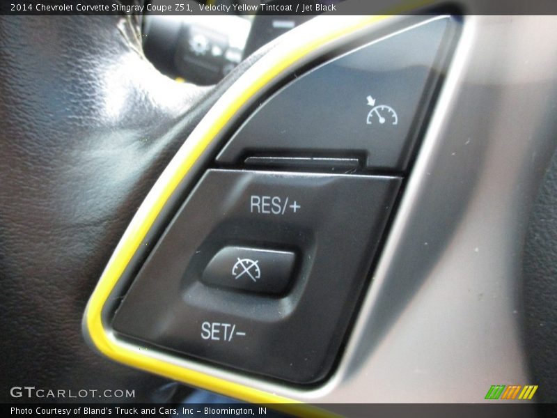 Velocity Yellow Tintcoat / Jet Black 2014 Chevrolet Corvette Stingray Coupe Z51