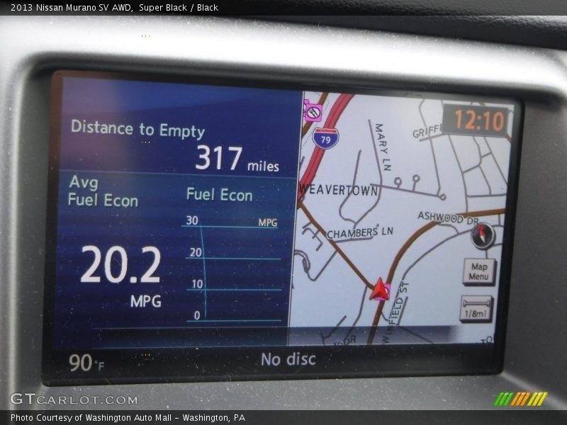 Super Black / Black 2013 Nissan Murano SV AWD