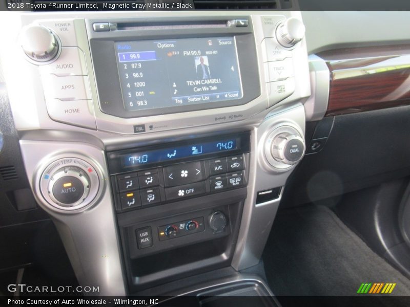 Magnetic Gray Metallic / Black 2018 Toyota 4Runner Limited