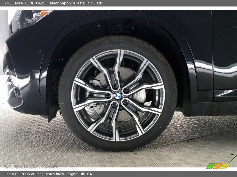 Black Sapphire Metallic / Black 2021 BMW X1 sDrive28i
