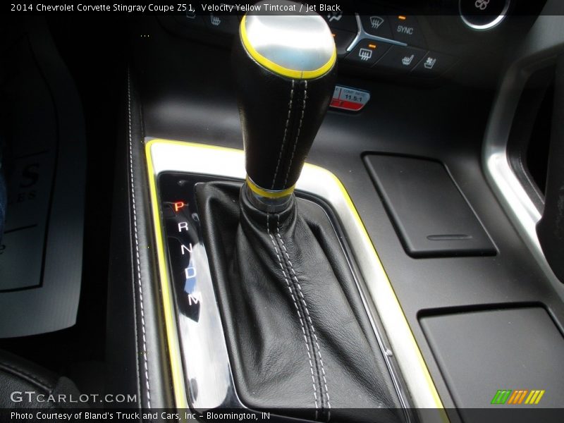 Velocity Yellow Tintcoat / Jet Black 2014 Chevrolet Corvette Stingray Coupe Z51