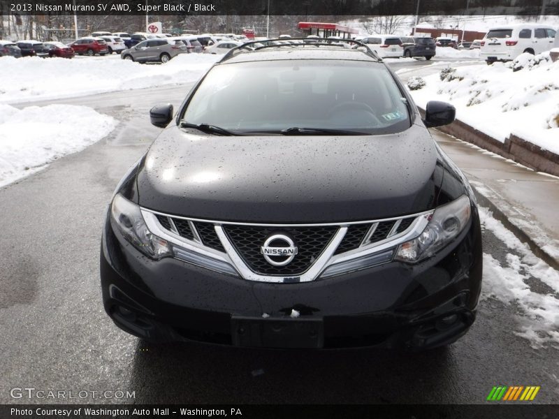 Super Black / Black 2013 Nissan Murano SV AWD