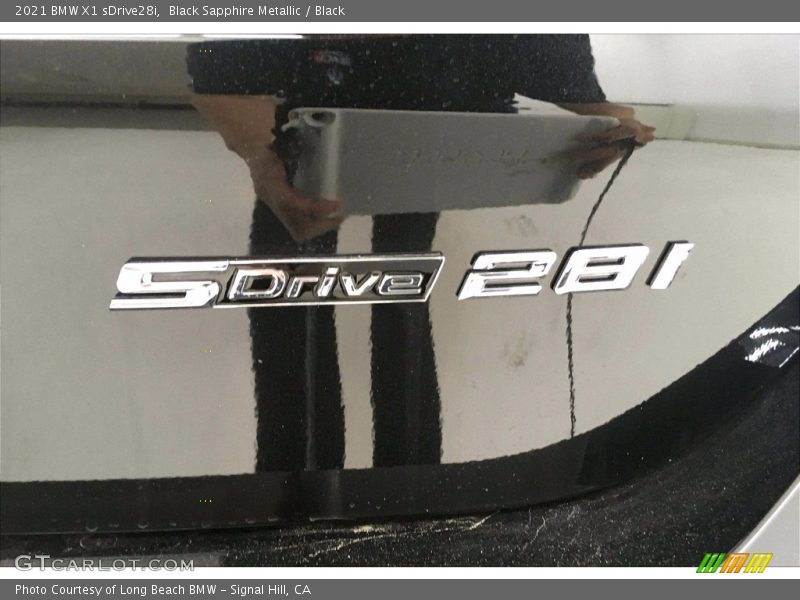 Black Sapphire Metallic / Black 2021 BMW X1 sDrive28i