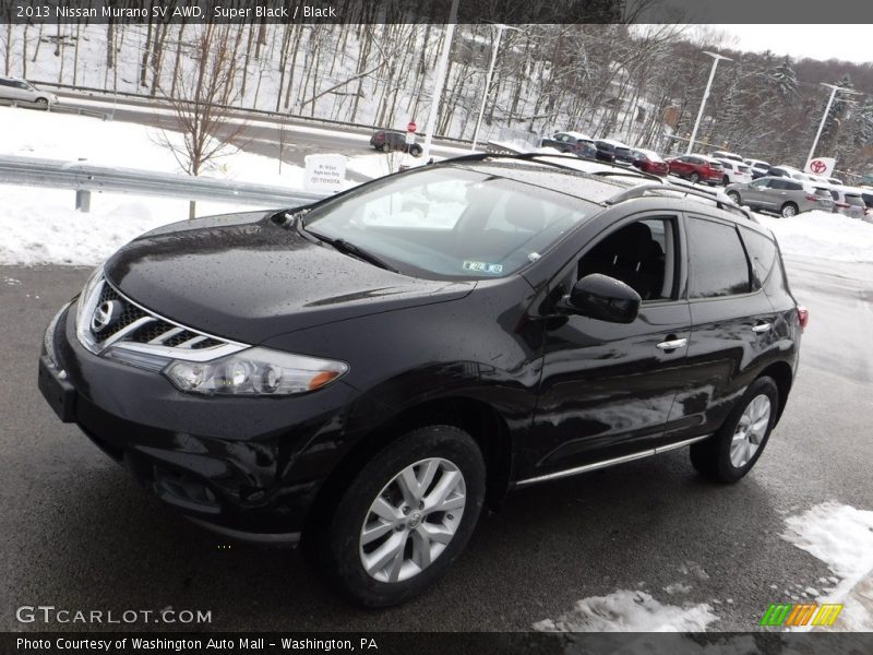 Super Black / Black 2013 Nissan Murano SV AWD
