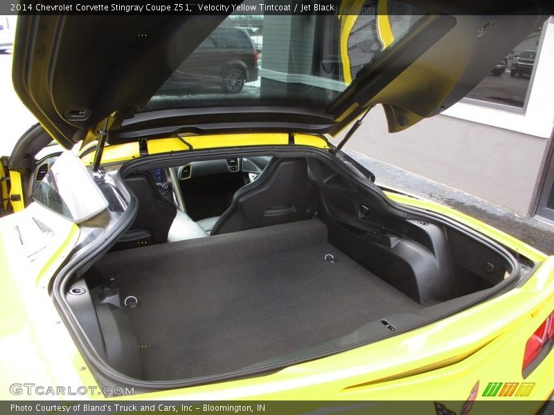 Velocity Yellow Tintcoat / Jet Black 2014 Chevrolet Corvette Stingray Coupe Z51