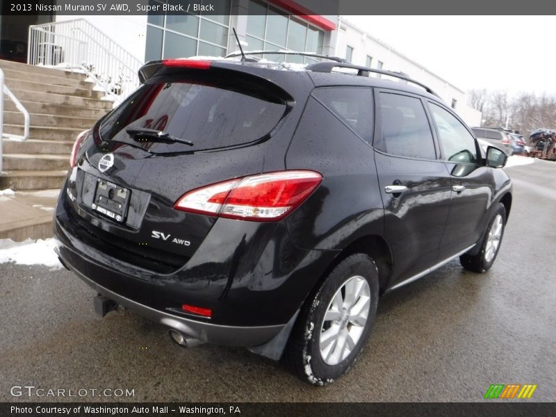 Super Black / Black 2013 Nissan Murano SV AWD