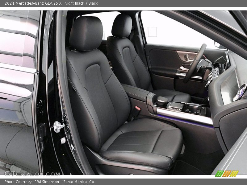 Night Black / Black 2021 Mercedes-Benz GLA 250