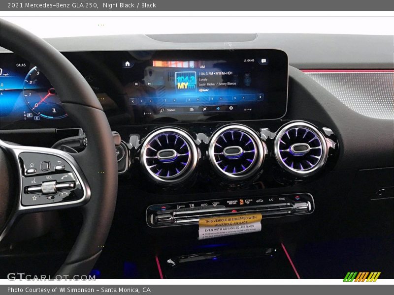 Night Black / Black 2021 Mercedes-Benz GLA 250