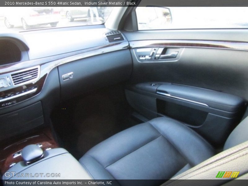 Iridium Silver Metallic / Black 2010 Mercedes-Benz S 550 4Matic Sedan