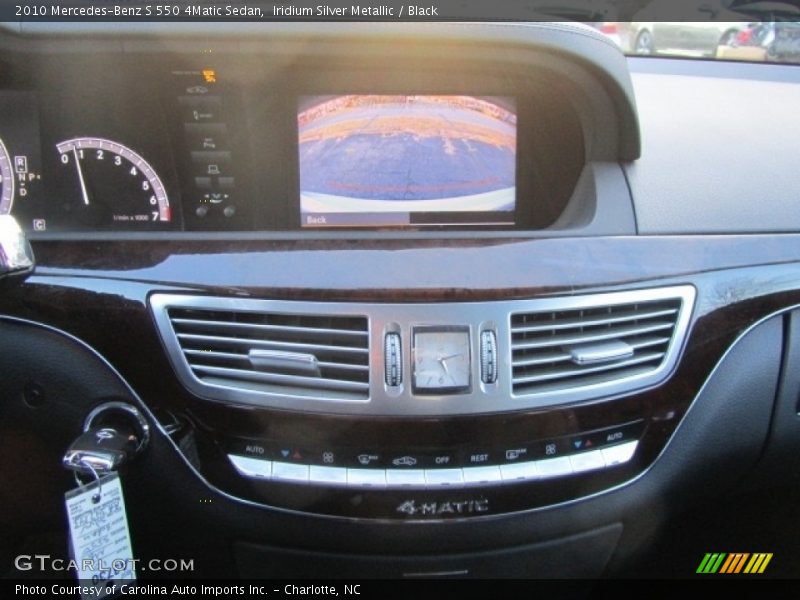 Iridium Silver Metallic / Black 2010 Mercedes-Benz S 550 4Matic Sedan