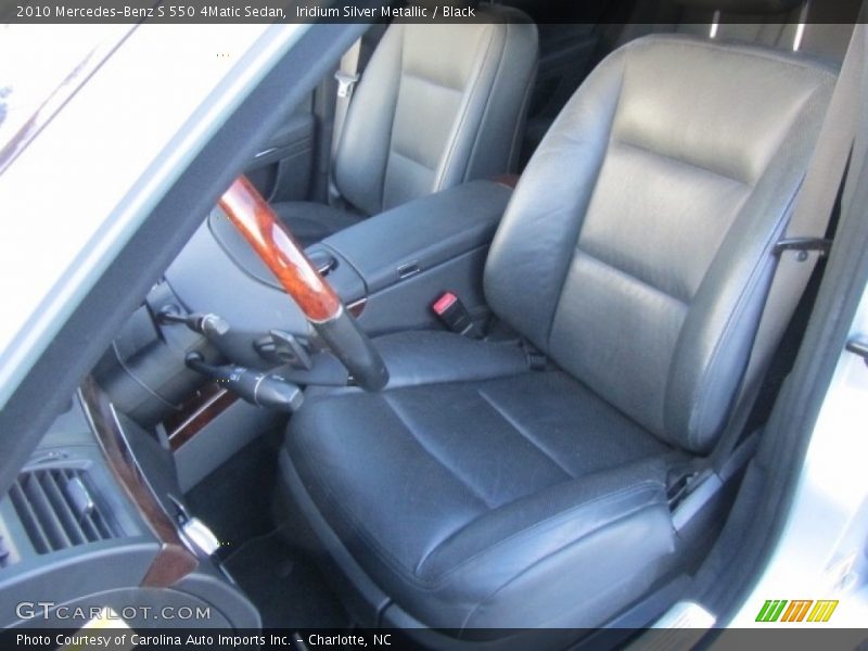 Iridium Silver Metallic / Black 2010 Mercedes-Benz S 550 4Matic Sedan