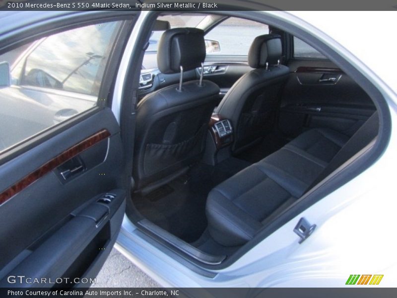 Iridium Silver Metallic / Black 2010 Mercedes-Benz S 550 4Matic Sedan
