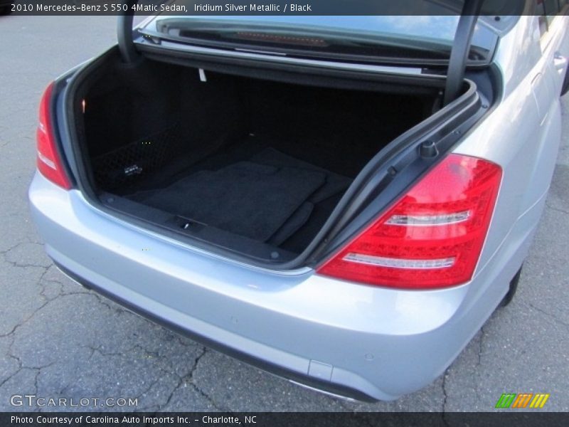 Iridium Silver Metallic / Black 2010 Mercedes-Benz S 550 4Matic Sedan