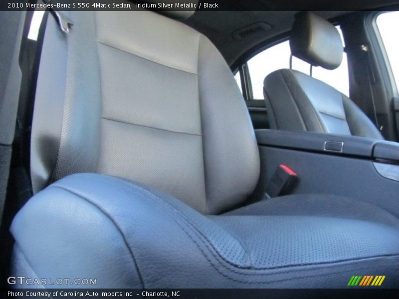 Iridium Silver Metallic / Black 2010 Mercedes-Benz S 550 4Matic Sedan