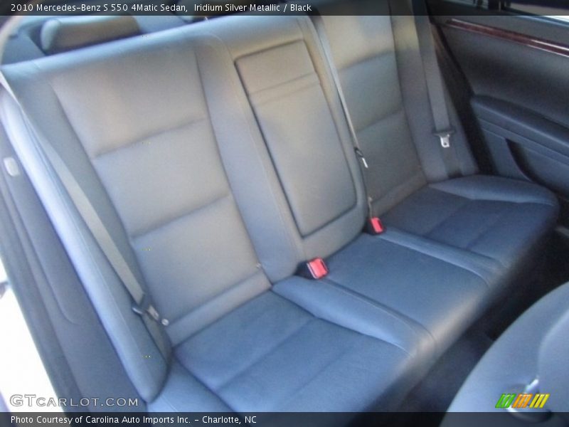Iridium Silver Metallic / Black 2010 Mercedes-Benz S 550 4Matic Sedan
