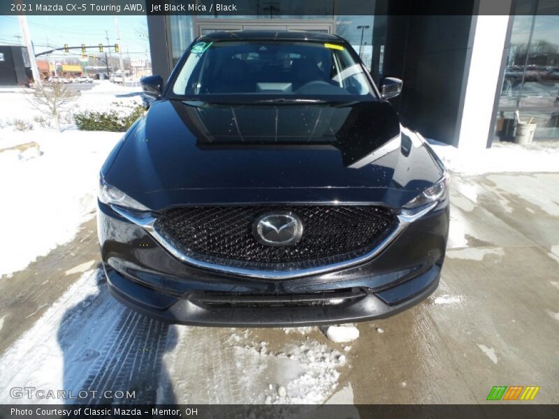 Jet Black Mica / Black 2021 Mazda CX-5 Touring AWD