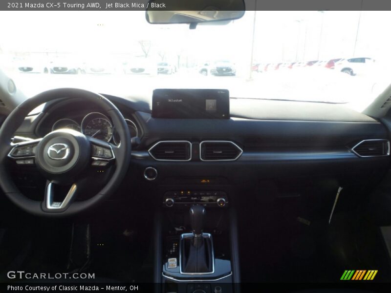 Jet Black Mica / Black 2021 Mazda CX-5 Touring AWD