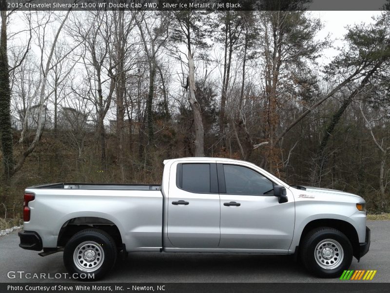  2019 Silverado 1500 WT Double Cab 4WD Silver Ice Metallic