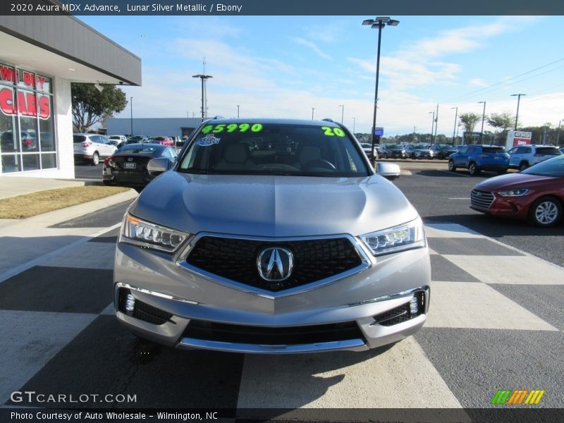 Lunar Silver Metallic / Ebony 2020 Acura MDX Advance
