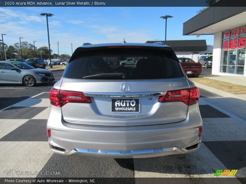 Lunar Silver Metallic / Ebony 2020 Acura MDX Advance