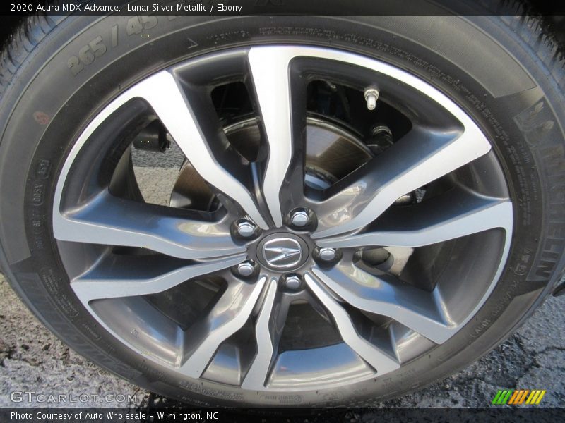 Lunar Silver Metallic / Ebony 2020 Acura MDX Advance