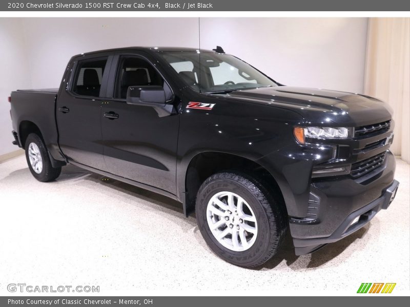 Black / Jet Black 2020 Chevrolet Silverado 1500 RST Crew Cab 4x4