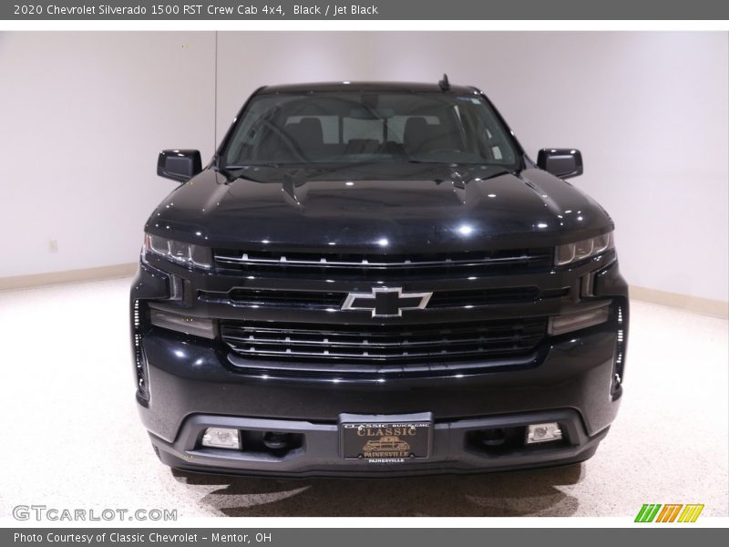 Black / Jet Black 2020 Chevrolet Silverado 1500 RST Crew Cab 4x4