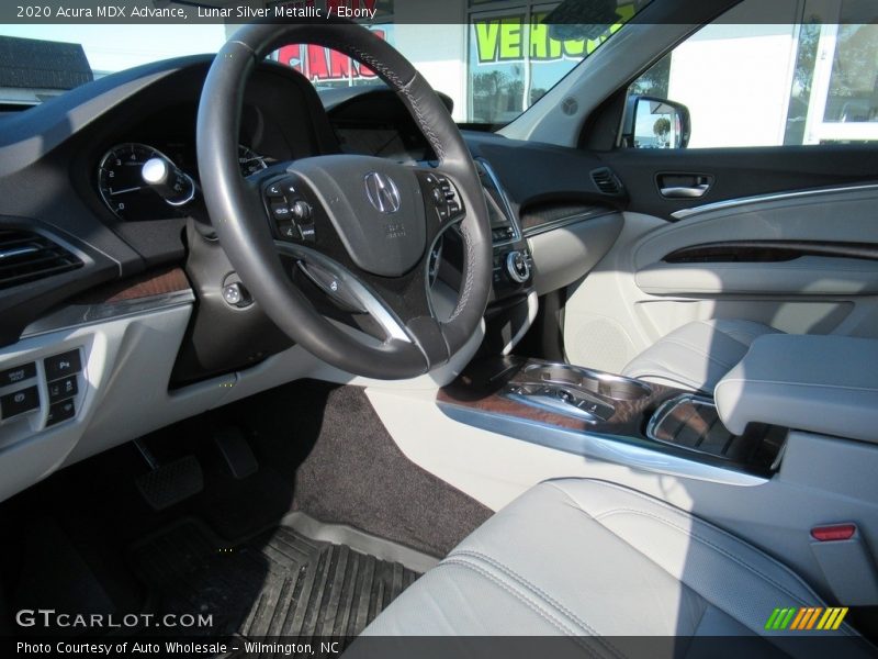 Lunar Silver Metallic / Ebony 2020 Acura MDX Advance