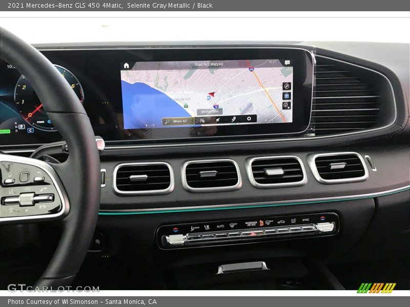 Selenite Gray Metallic / Black 2021 Mercedes-Benz GLS 450 4Matic