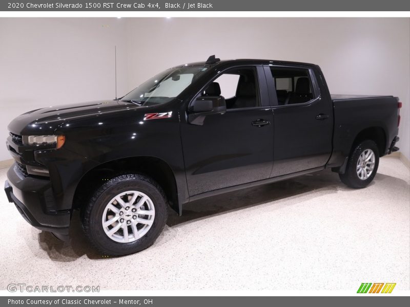 Black / Jet Black 2020 Chevrolet Silverado 1500 RST Crew Cab 4x4
