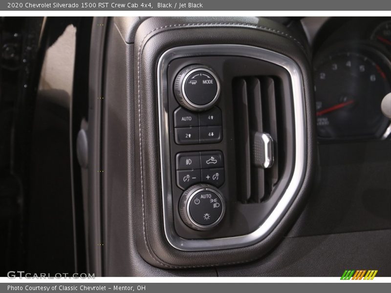 Black / Jet Black 2020 Chevrolet Silverado 1500 RST Crew Cab 4x4