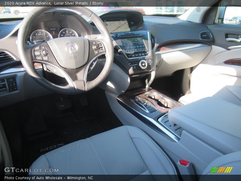 Lunar Silver Metallic / Ebony 2020 Acura MDX Advance