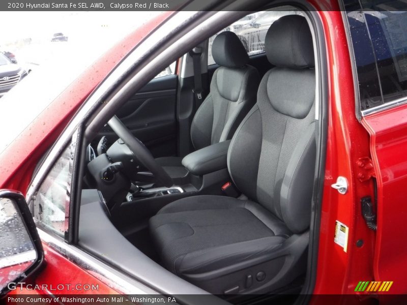 Calypso Red / Black 2020 Hyundai Santa Fe SEL AWD