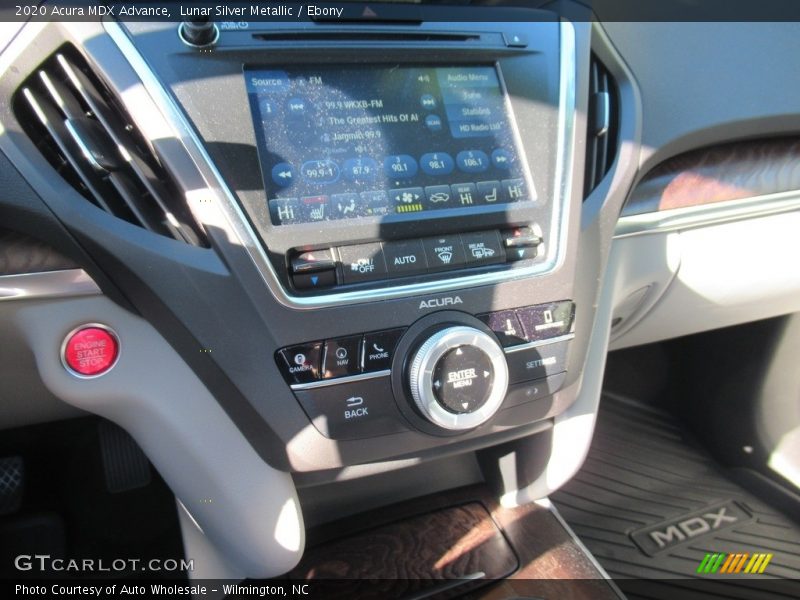 Lunar Silver Metallic / Ebony 2020 Acura MDX Advance