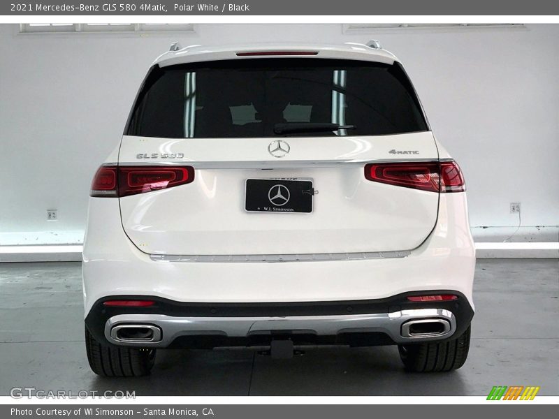 Polar White / Black 2021 Mercedes-Benz GLS 580 4Matic