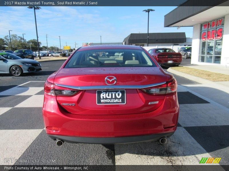 Soul Red Metallic / Sand 2017 Mazda Mazda6 Touring