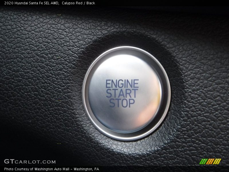 Calypso Red / Black 2020 Hyundai Santa Fe SEL AWD