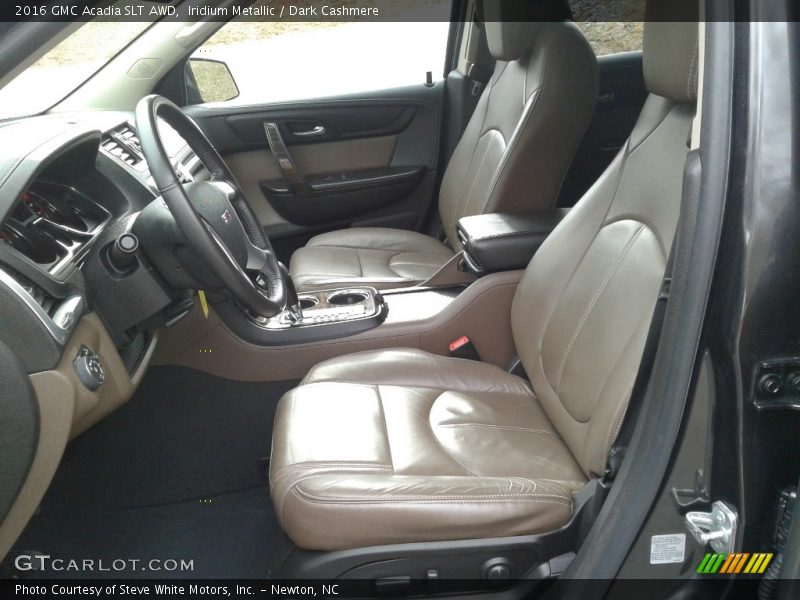 Iridium Metallic / Dark Cashmere 2016 GMC Acadia SLT AWD