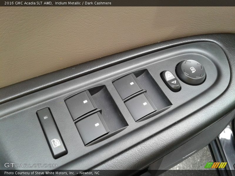 Iridium Metallic / Dark Cashmere 2016 GMC Acadia SLT AWD