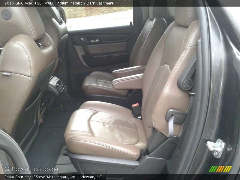 Iridium Metallic / Dark Cashmere 2016 GMC Acadia SLT AWD
